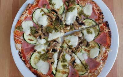 Studentenrecept – Wrap pizza met gegrilde groente